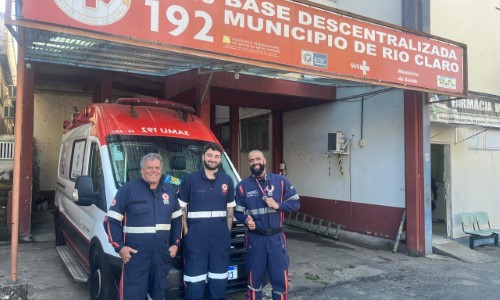 Rio Claro lidera tempo de resposta do SAMU entre 12 cidades do Médio Paraíba